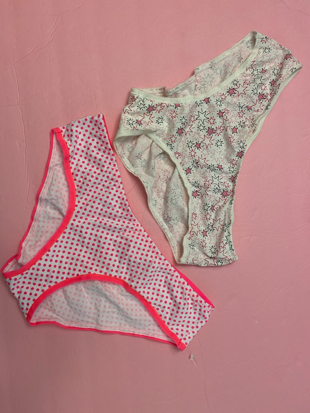 2 2011 Victoria’s Secret Cotton Lingerie ruched back hiphugger panties